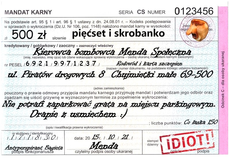 Mandat karny i punkty karne: jak zapłacić i kiedy znikają z konta?